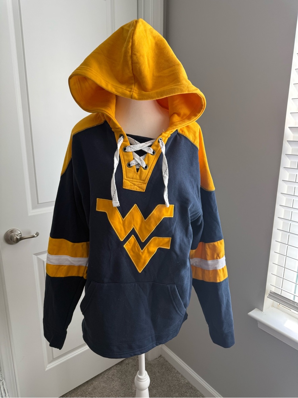 WVU LaceUp Hoodie